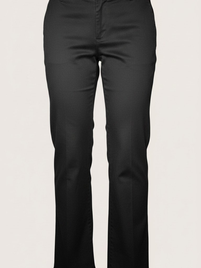 Womens Dockers Size 16 Med Black Metro Pant Ideal Fit Stretch Office Dress Pants